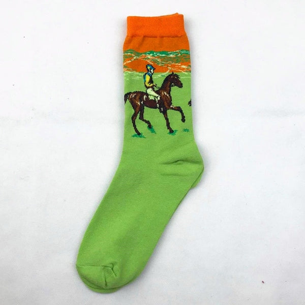 Art Theme Socks