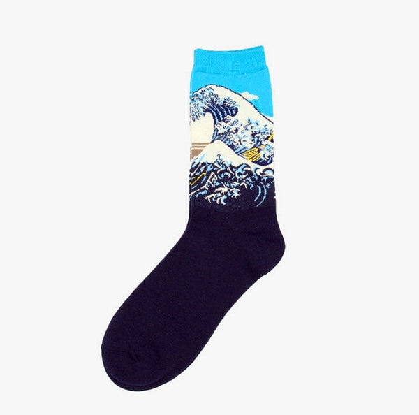 Art Theme Socks