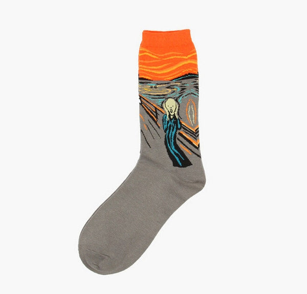 Art Theme Socks
