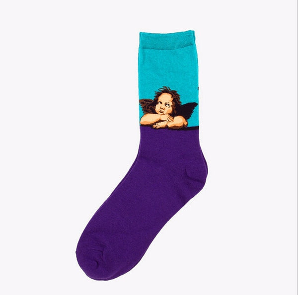 Art Theme Socks