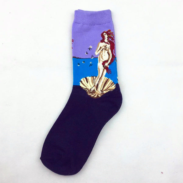 Art Theme Socks