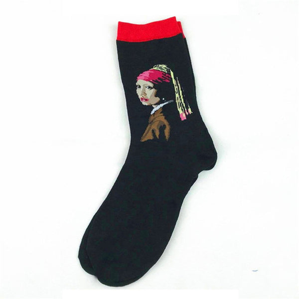 Art Theme Socks