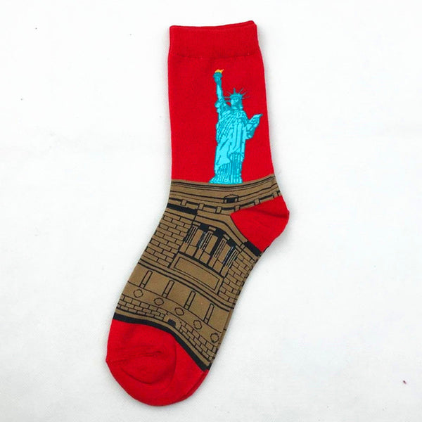 Art Theme Socks