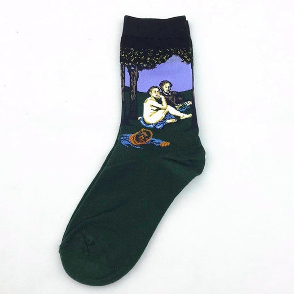Art Theme Socks
