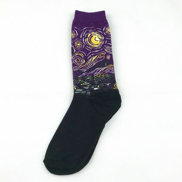 Art Theme Socks
