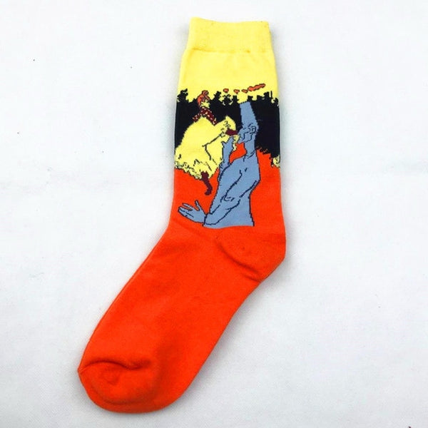 Art Theme Socks